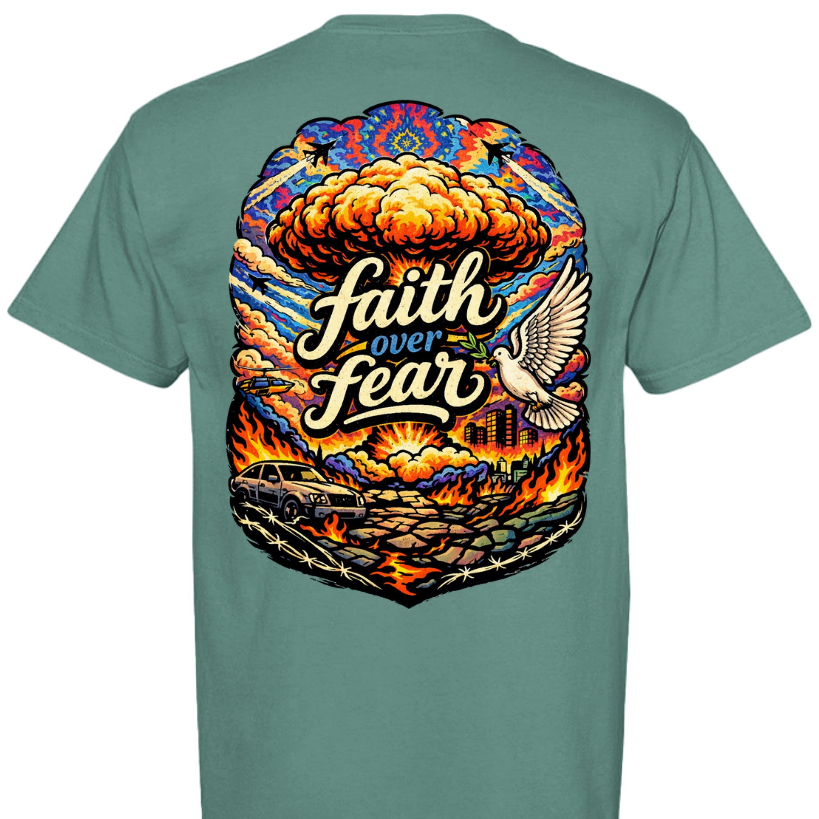 LIGHT GREEN - C1717 - BACK