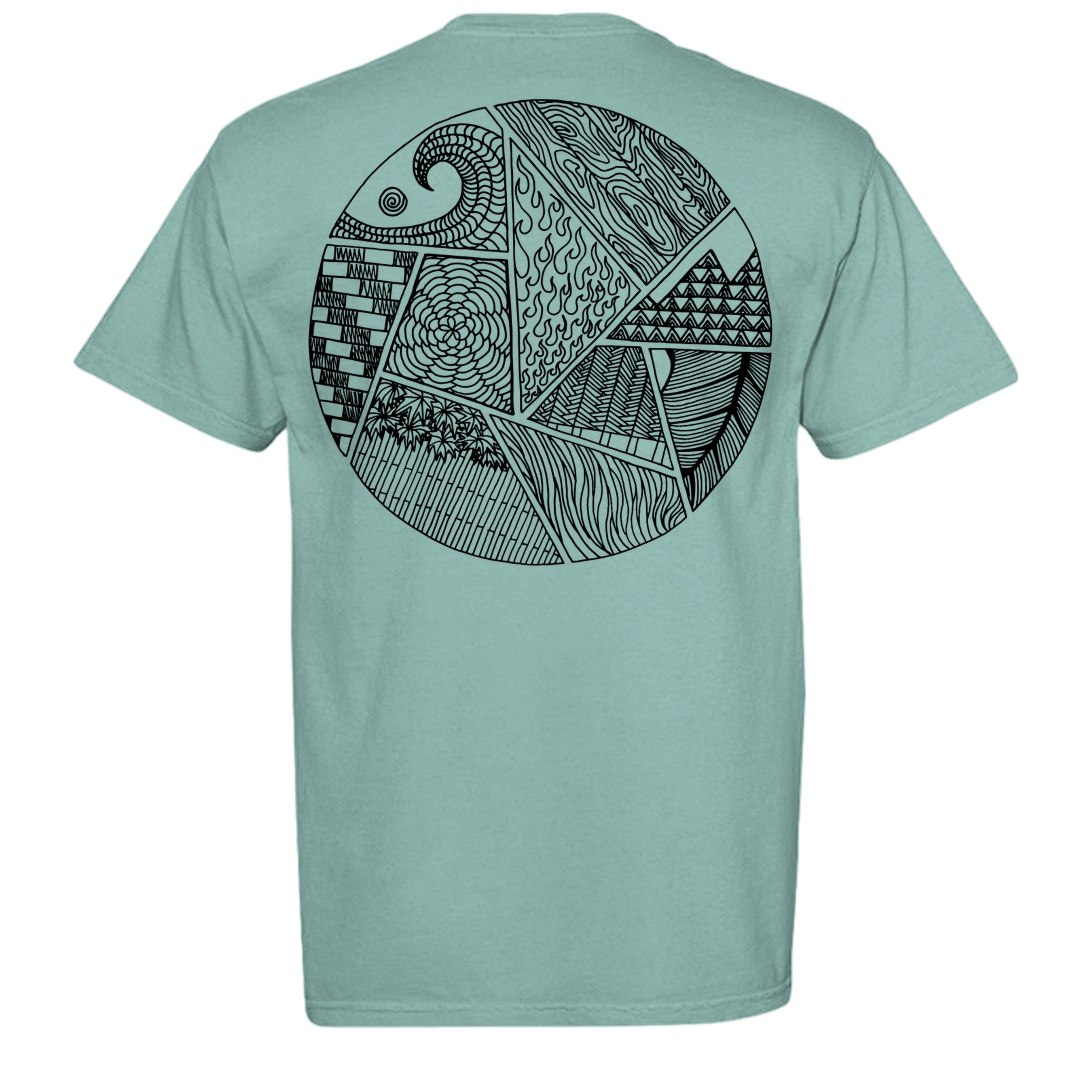 SEAFOAM - C1717 - BACK