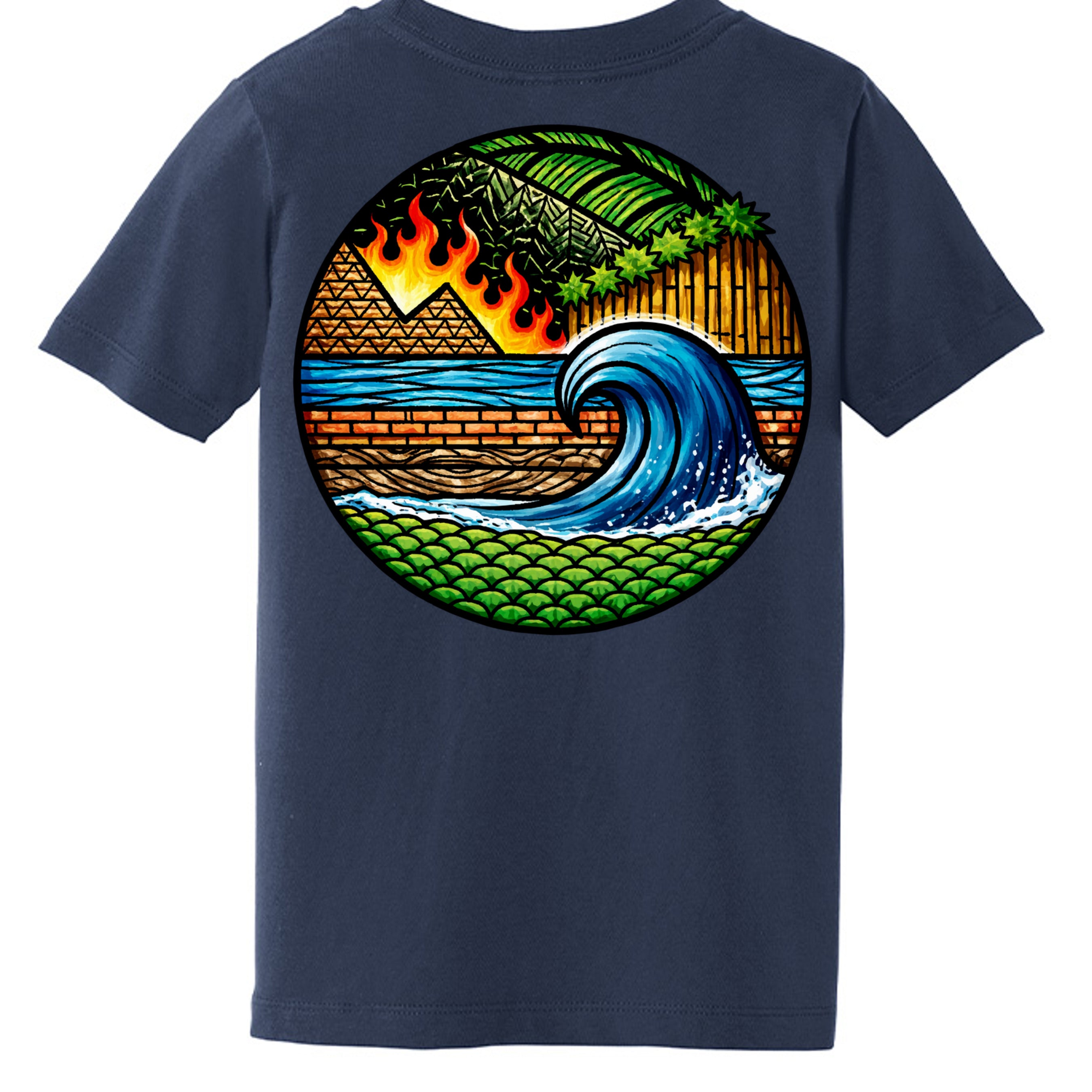 Team Navy - PC450TD - BACK