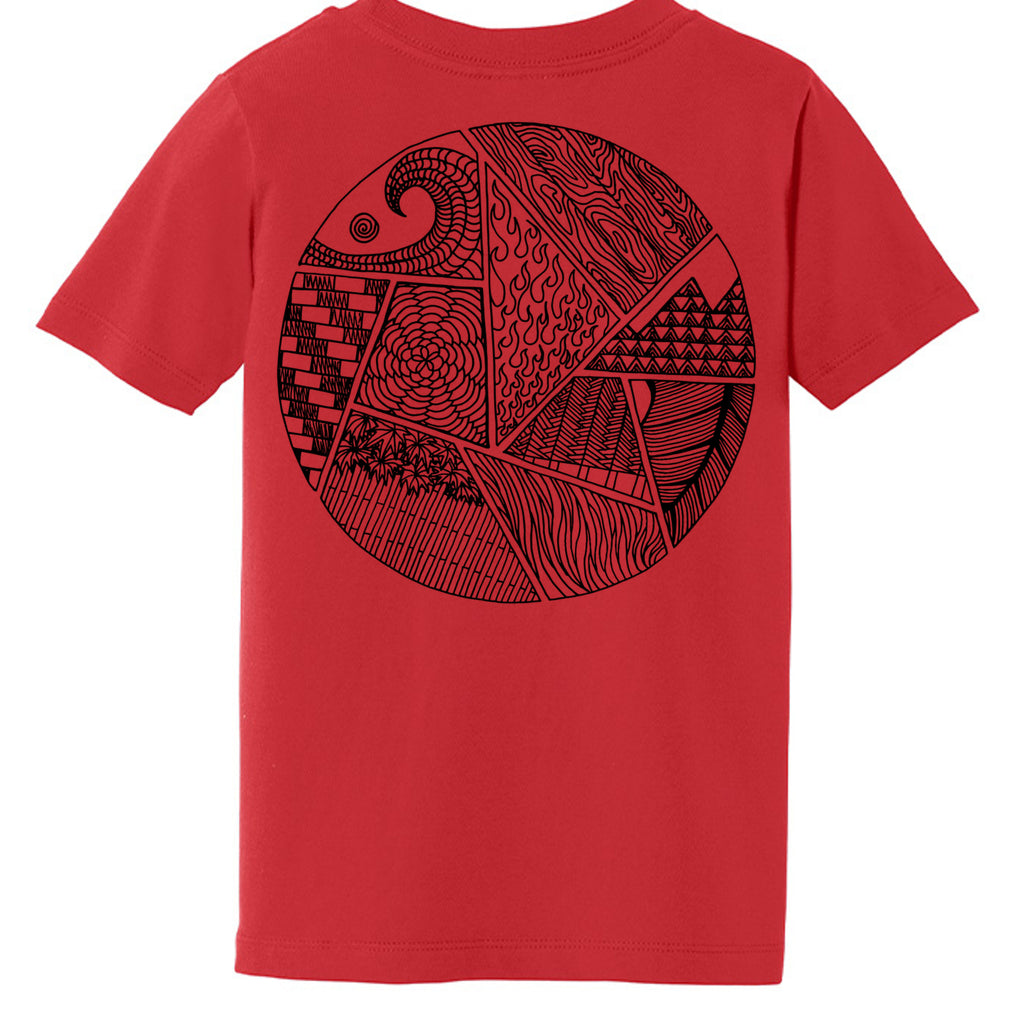 Bright Red - PC450TD - BACK