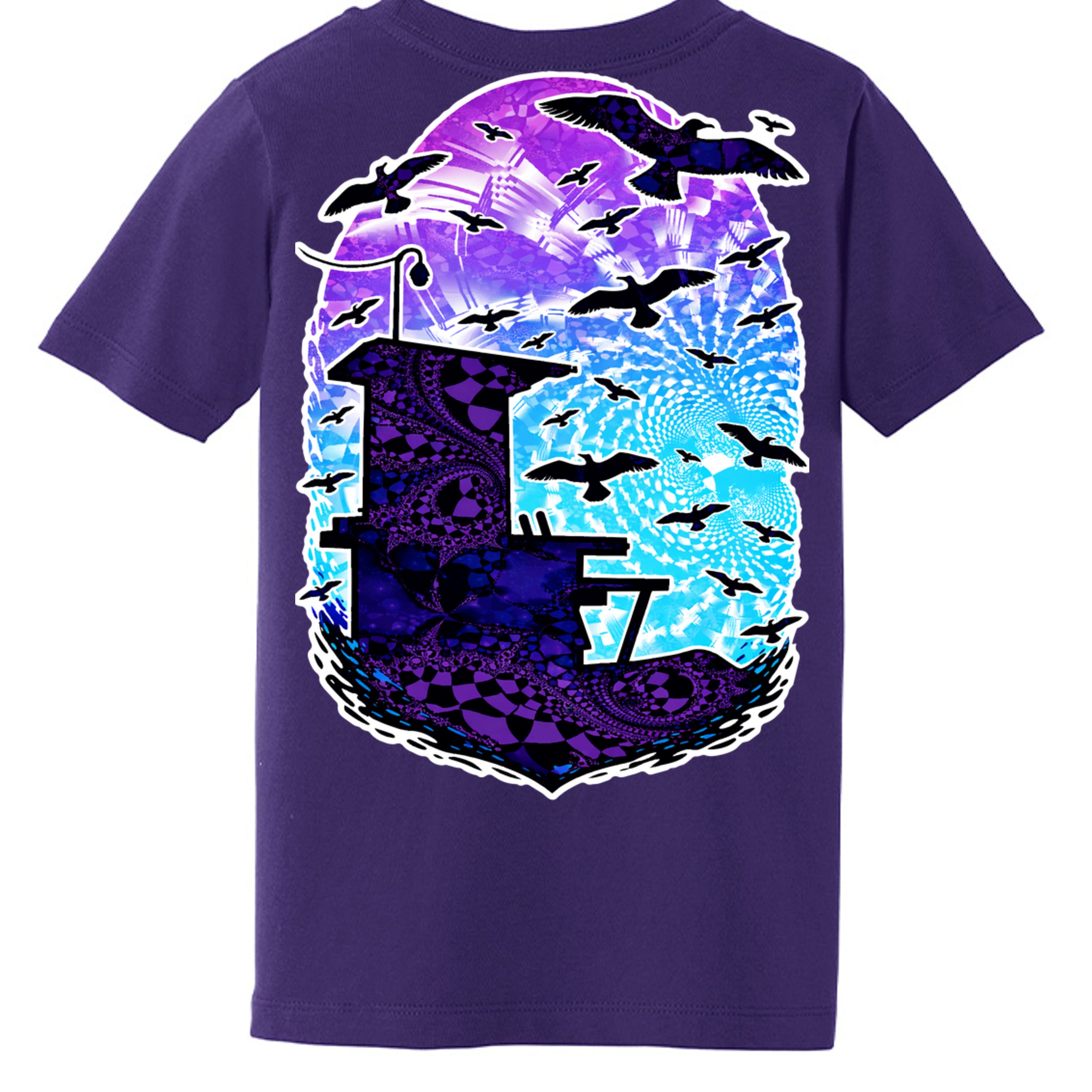 Team Purple - PC450TD - BACK
